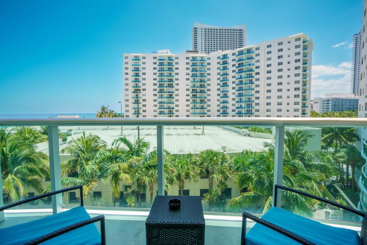 Modern 1 Bdr Oceanview With Direct Beach Access! Hollywood Exterior foto