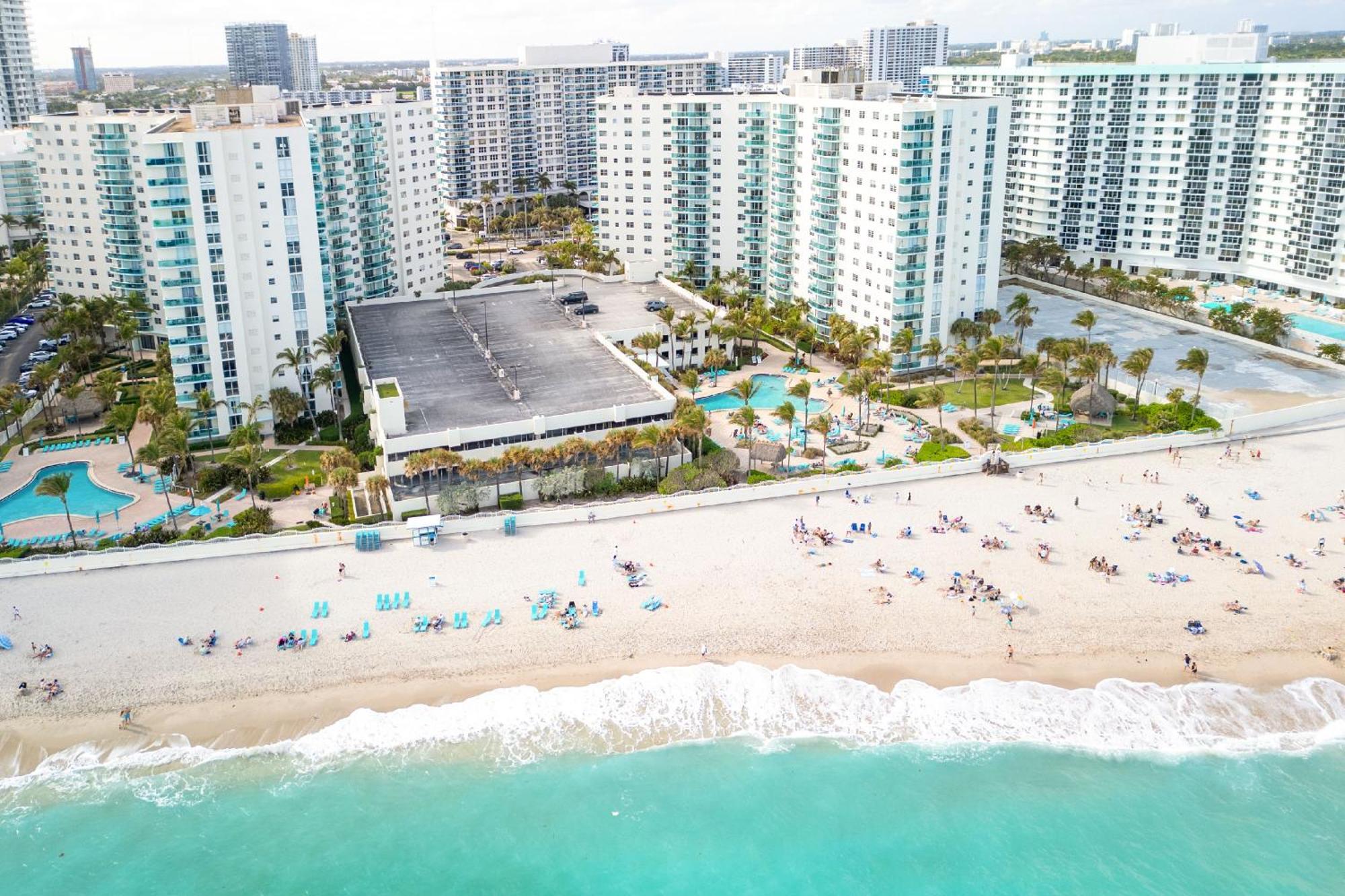 Modern 1 Bdr Oceanview With Direct Beach Access! Hollywood Exterior foto